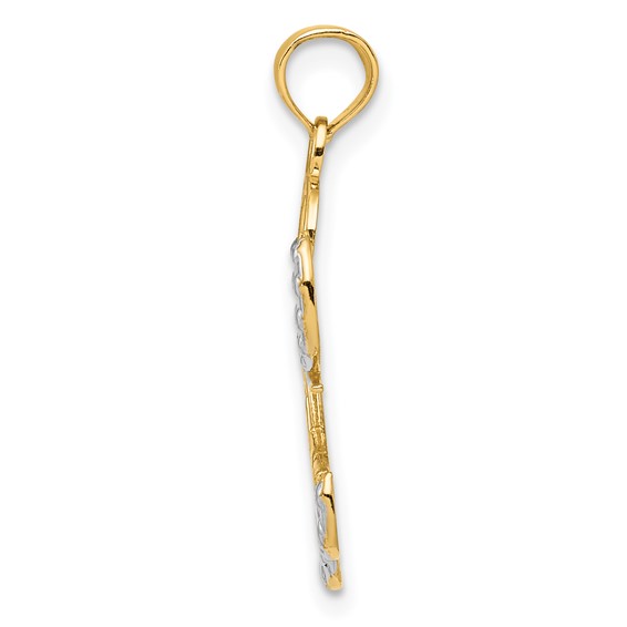 Gold Love Angel Pendants