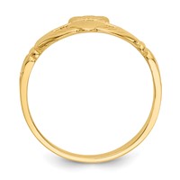 14K Claddagh Size 3 Ring view 2