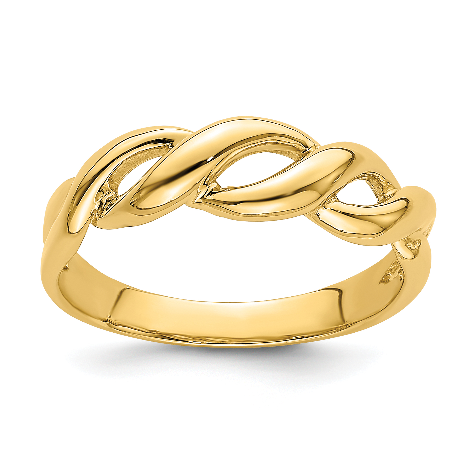 14k Freeform Knot Ring (K3867)
