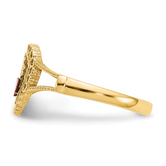 Gold Polished Sweet 15 Rings