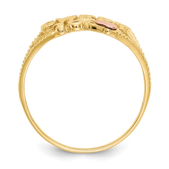 Gold Polished Sweet 15 Rings