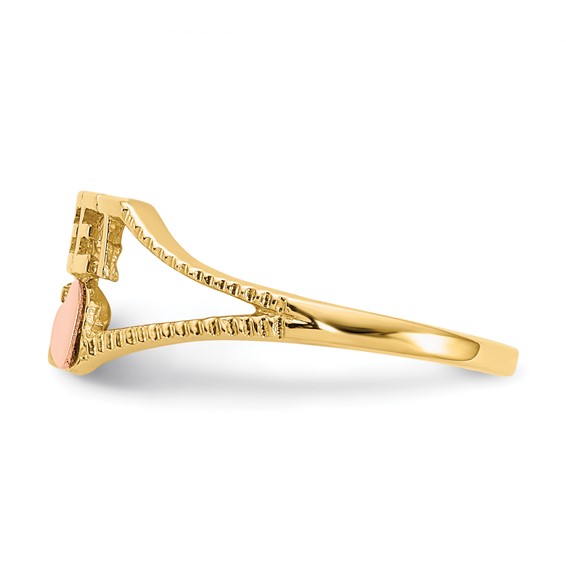 Gold Polished Sweet 15 Rings