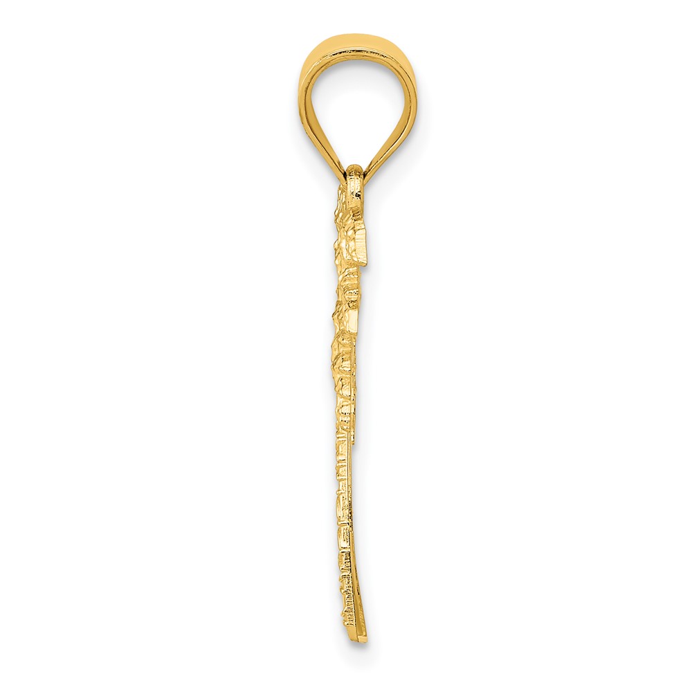 14k Mini Palm Tree Pendant (K4150)