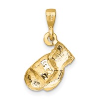 14K Boxing Glove Pendant view 3