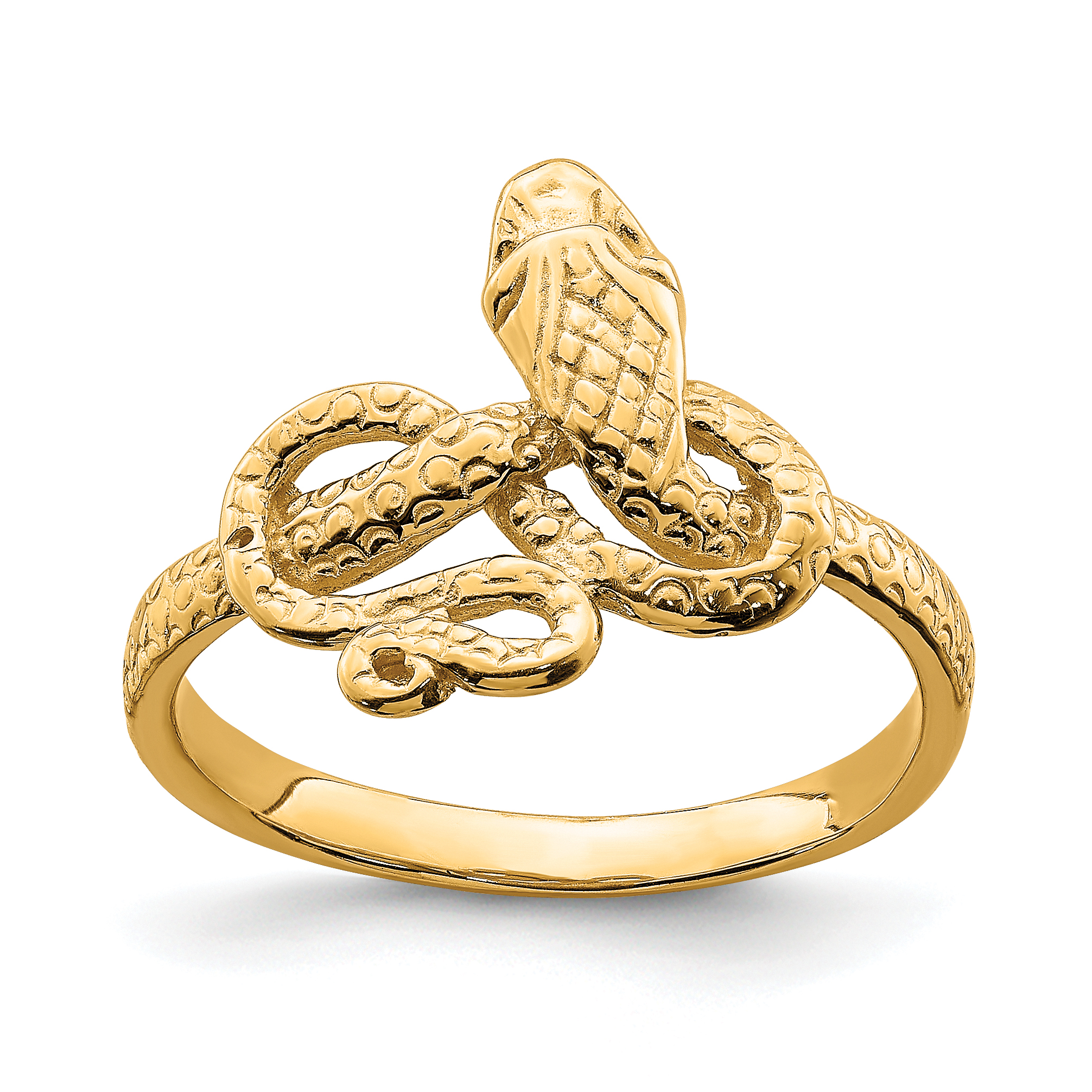 14K Snake Ring (K4541)
