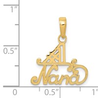 14K #1 Nana Charm view 4