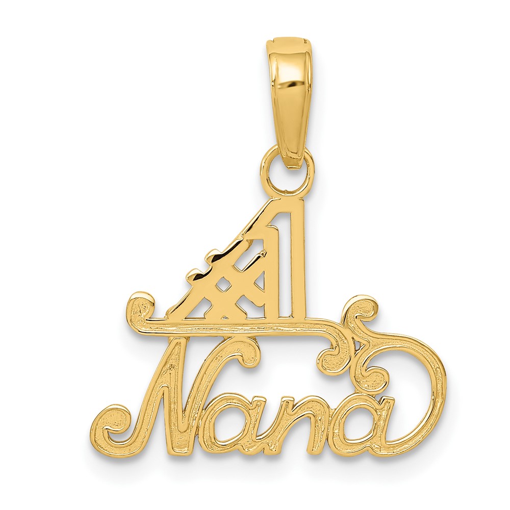 14k #1 NANA Charm (K4724)
