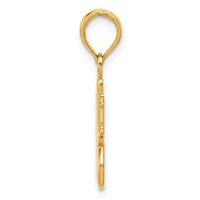 14K Yellow Gold #1 Great Grandmother Charm view 2