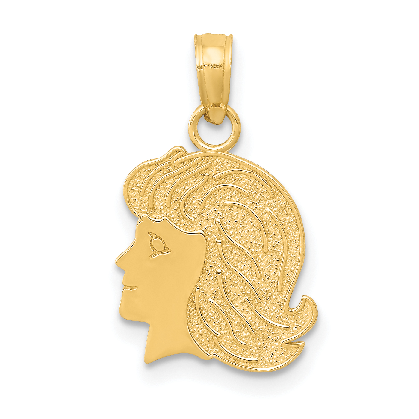14k Girl Charm (K4751)