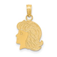 14K Girl Charm view 1
