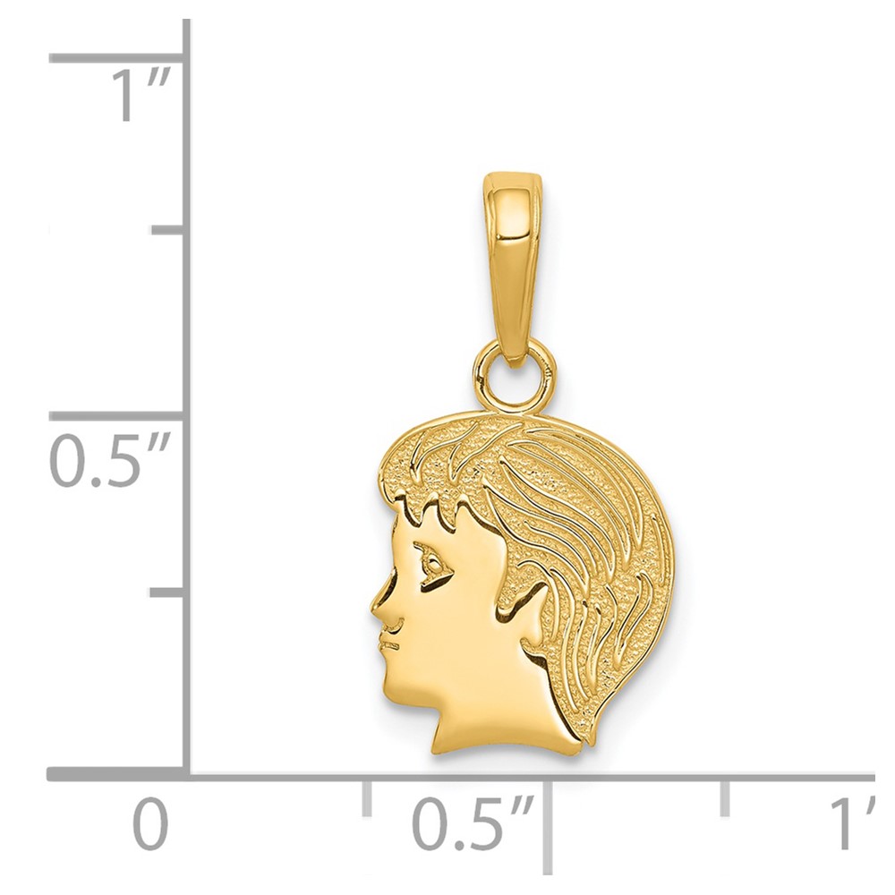14k Boy charm (K4752)
