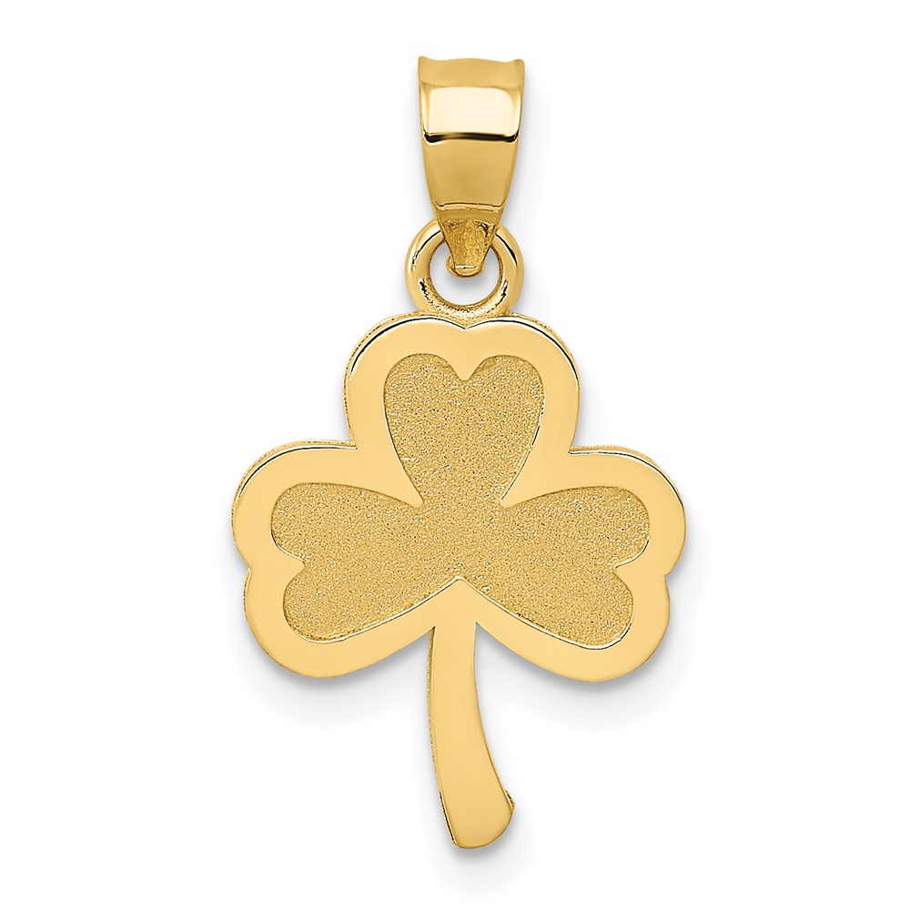 14k 3 Leaf Clover Pendant (K4779)