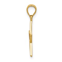 14K Yellow Gold Star Charm view 2