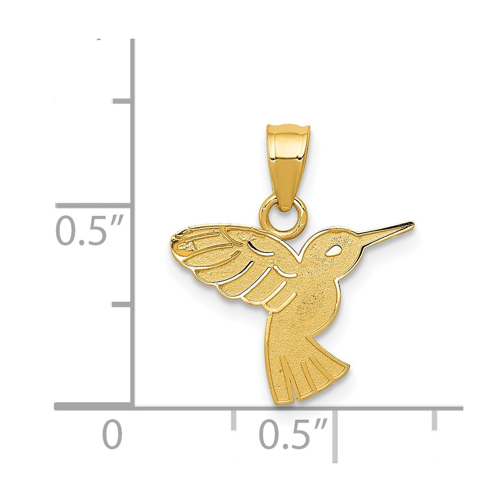 14k Hummingbird Pendant (K4831)