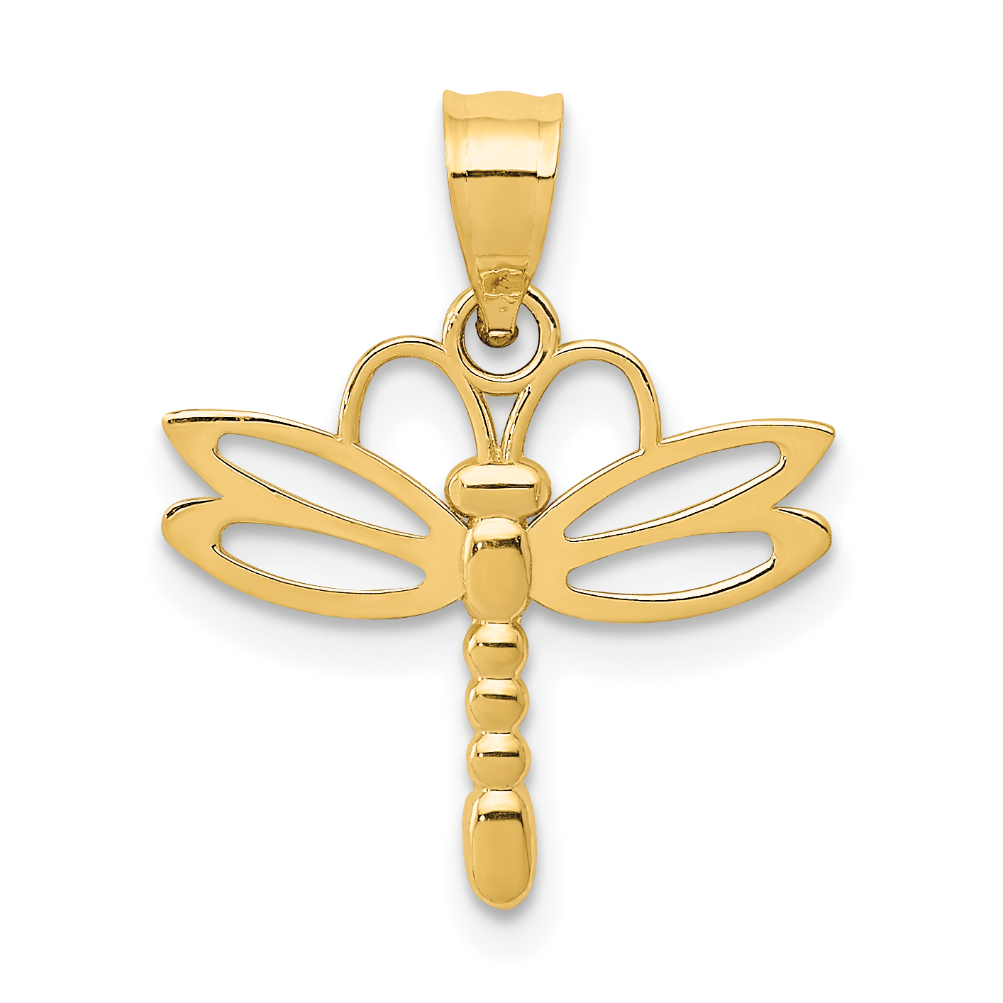 14k Dragonfly Pendant (K4851)