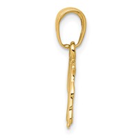 14K Yellow Gold Bulldog Charm view 2