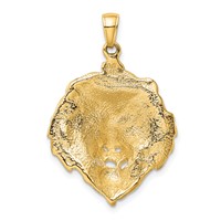 14K Lion Head Charm view 3