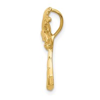 14K Yellow Gold Palm Tree Chain Slide view 2