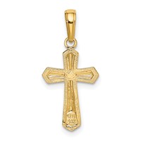14K Passion Cross Pendant view 3