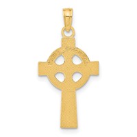 14K Celtic Cross Pendant view 4