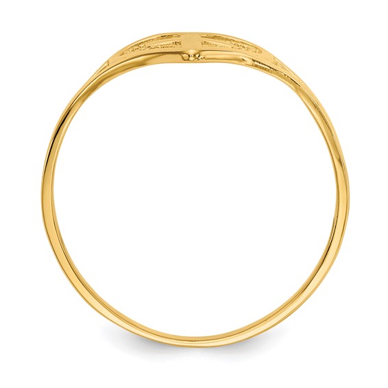 Gold Polished Religious Rings