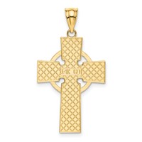 14K Celtic Cross Pendant view 3