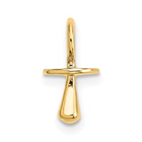 14K Yellow Gold Gold Polished 3-D Pacifier Charm view 4