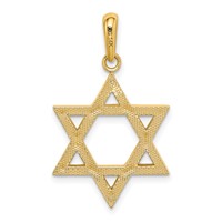 14K Star of David Pendant view 3