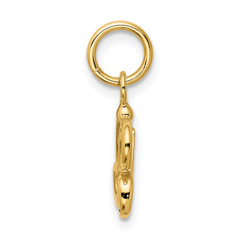 14k Butterfly Pendant (K6412)