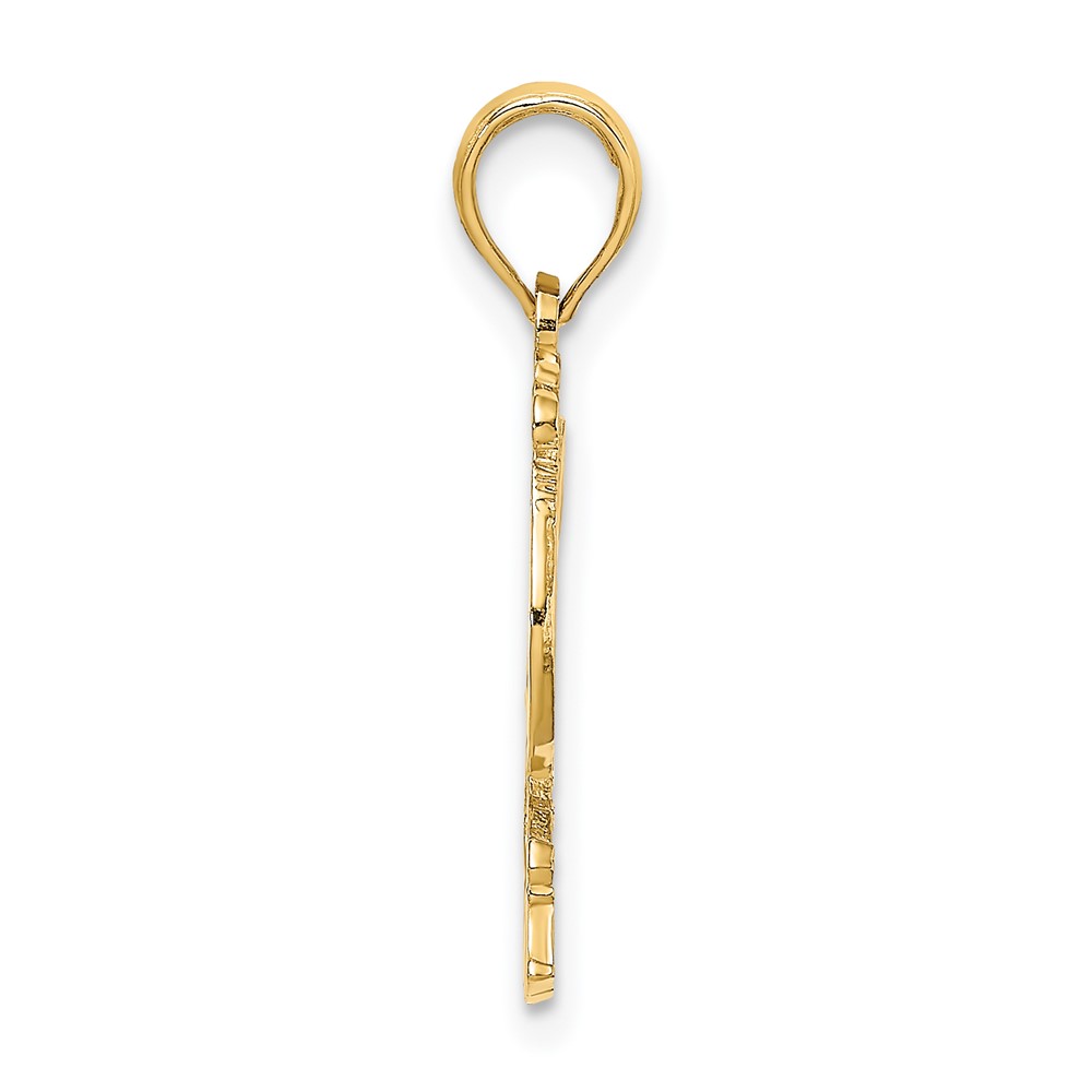 14K KAUAI Rooster Charm (K6430)