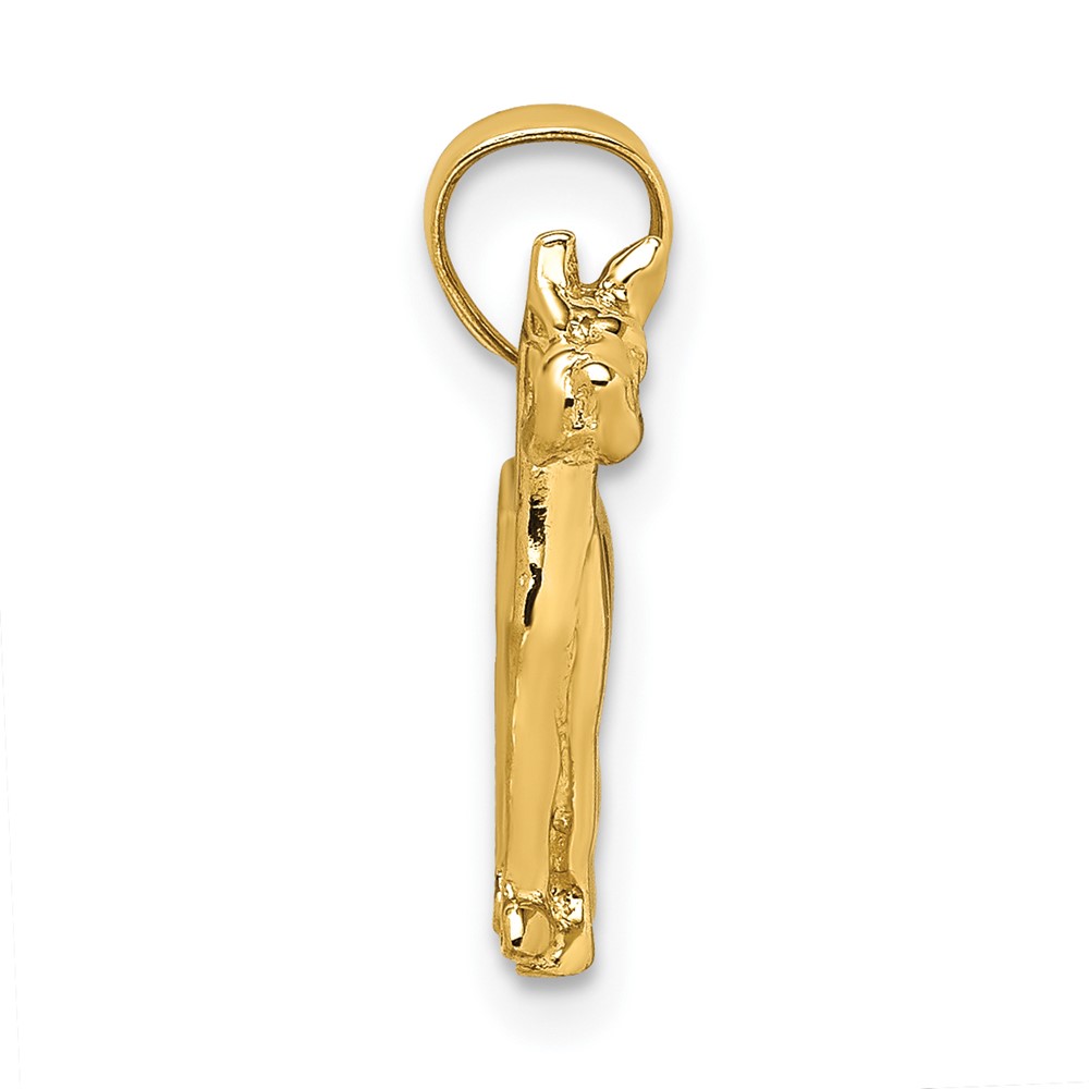 14K Great Dane Dog Charm (K6452)