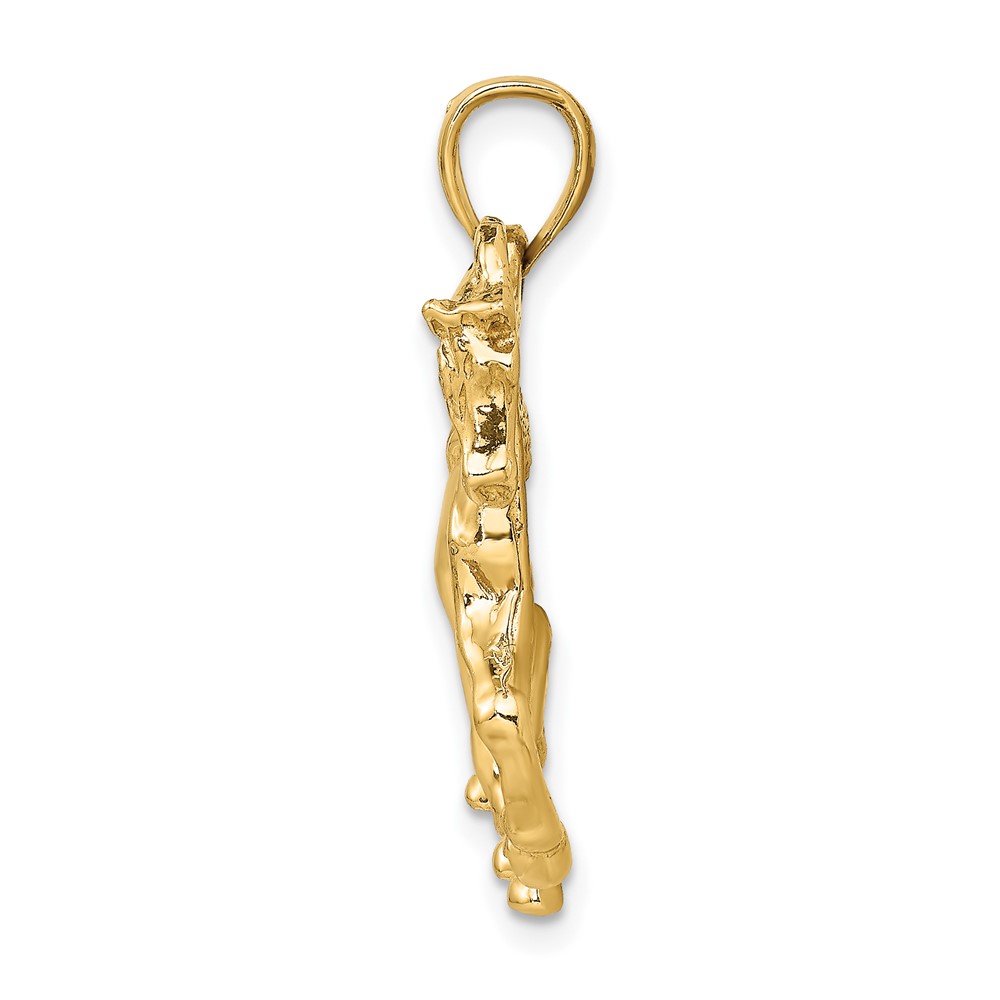 14K Horse Walking Charm (K6501)