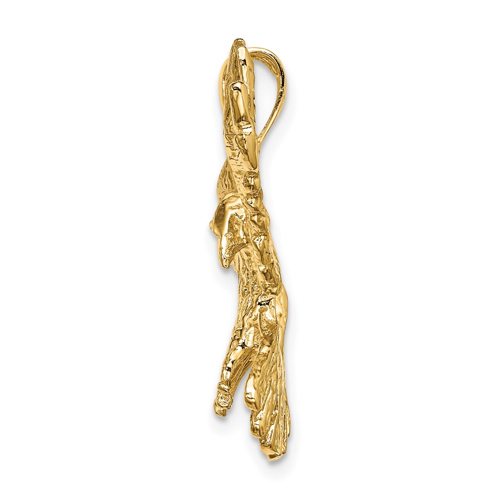 14K Eagle Flying Charm (K6504)
