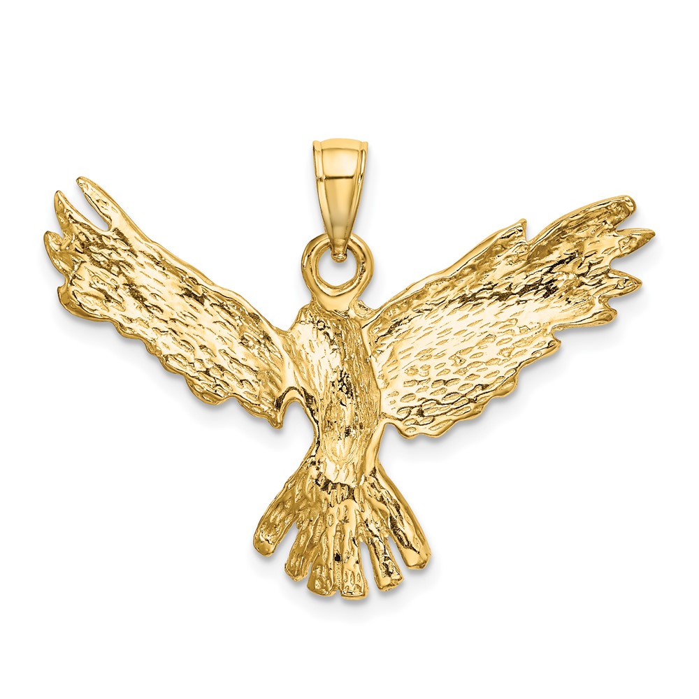 14K Eagle Flying Charm (K6504)