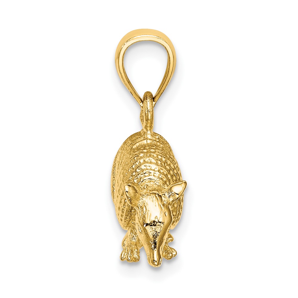 14K 3-D Armadillo Charm (K6522)