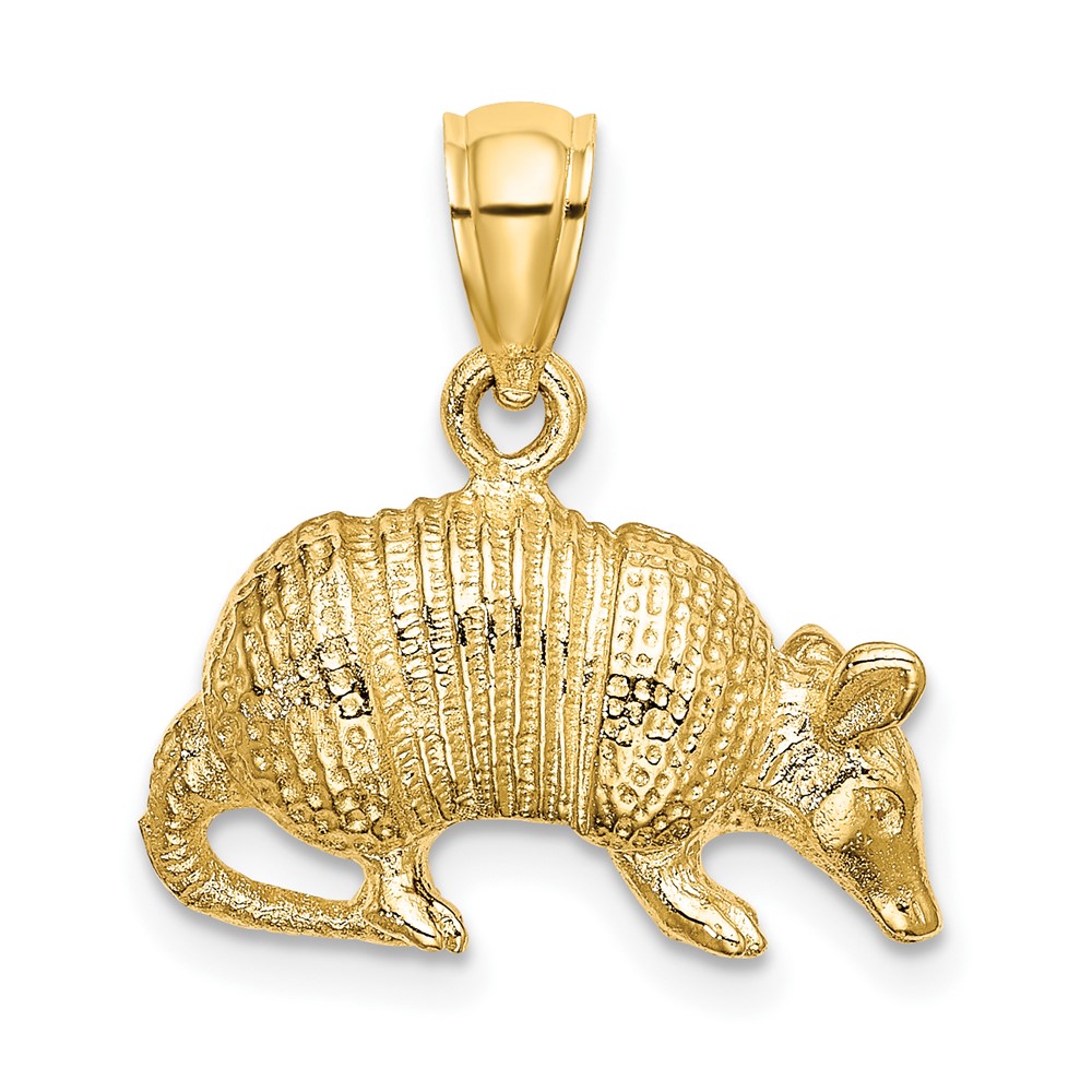 14K 3-D Armadillo Charm (K6522)