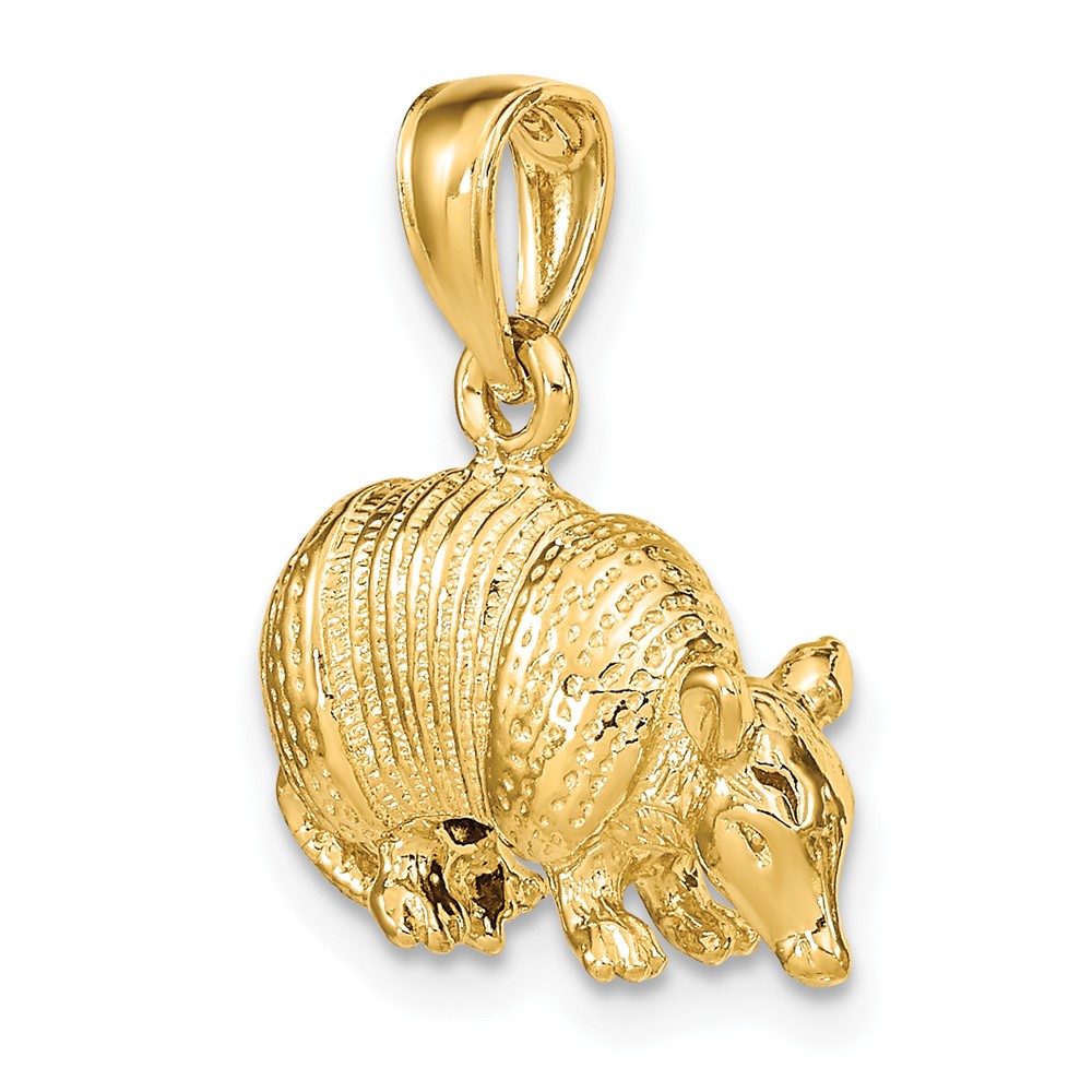 14K 3-D Armadillo Charm (K6522)