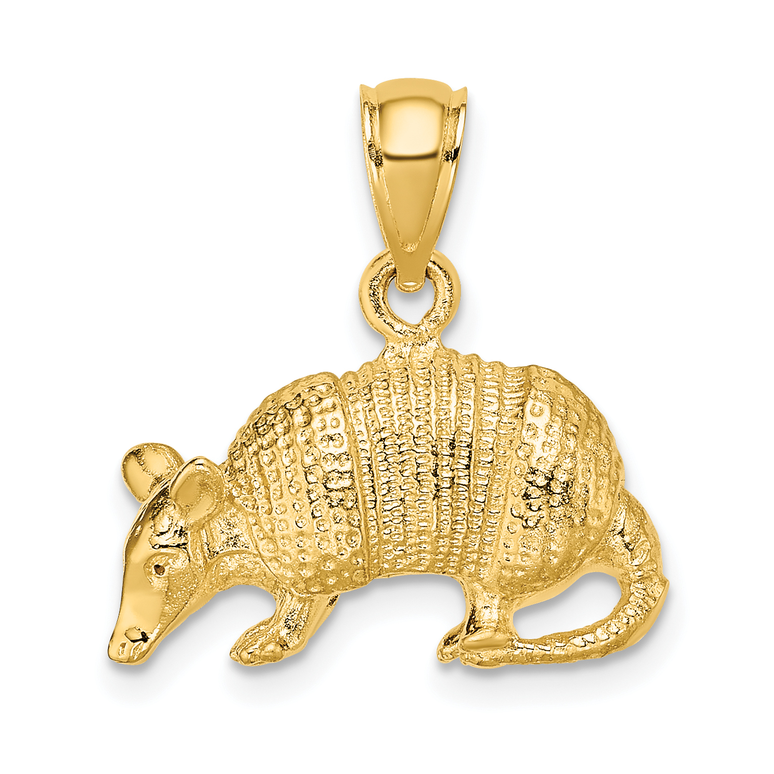14K 3-D Armadillo Charm (K6522)
