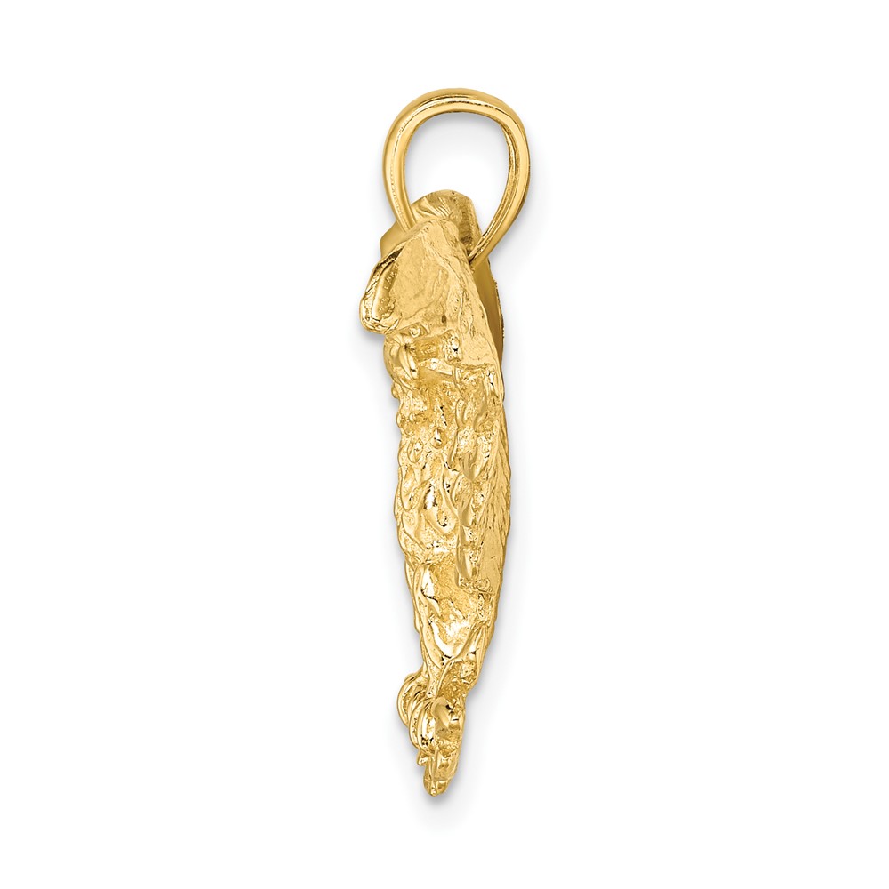 14K Eagle w/ Wings Spread Charm (K6524)