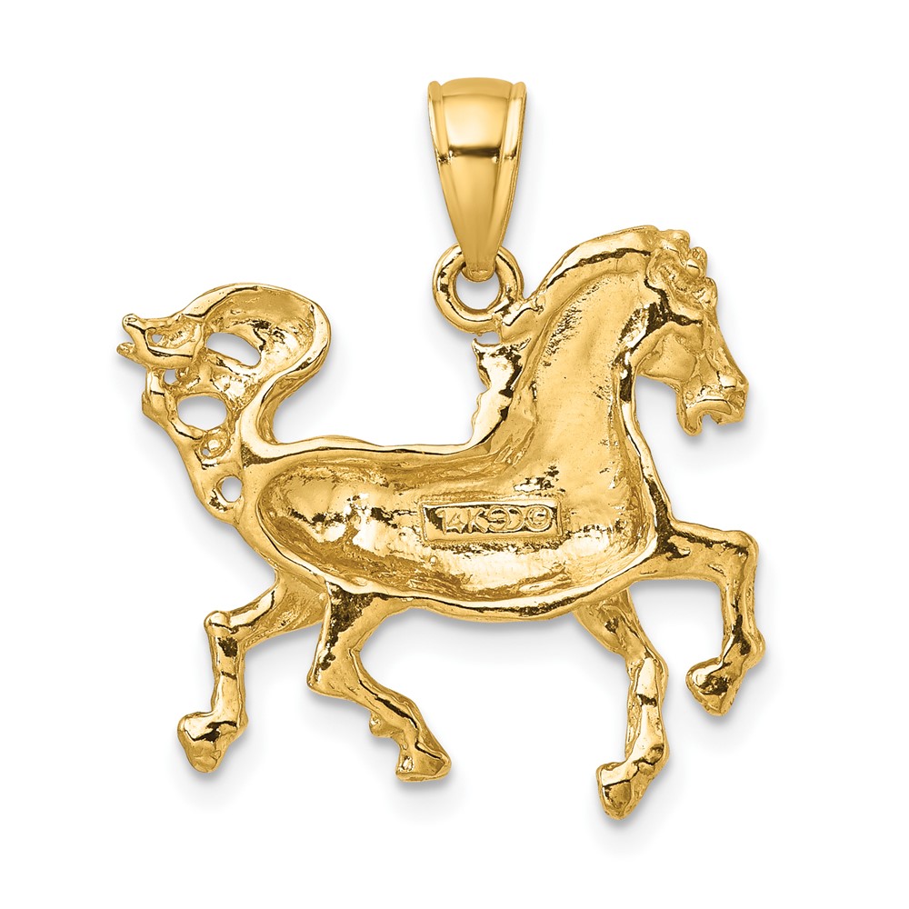 14K Horse Charm (K6545)