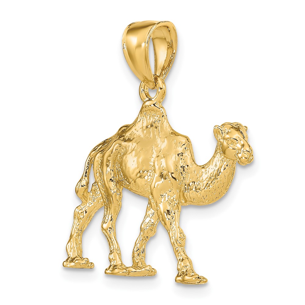 14K 3-D Camel Charm (K6580)
