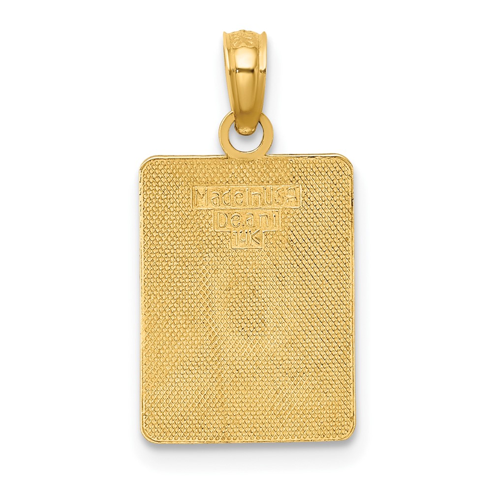 14K EXIT 0 / CAPE MAY with Green Enamel Charm (K7059)