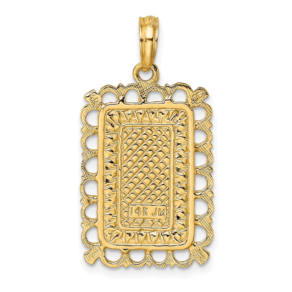 14K King Playing Card Charm (K7160)