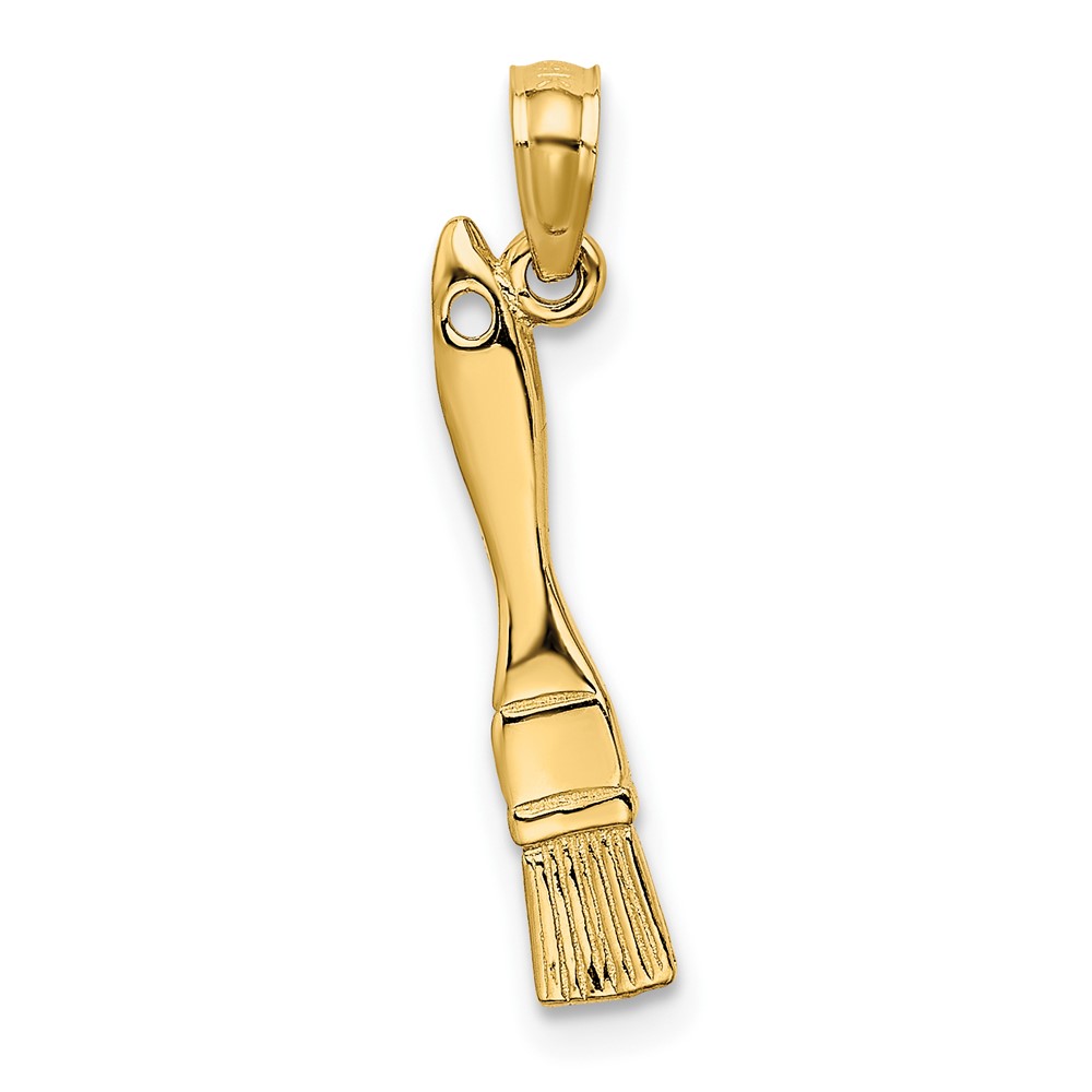 14K 3-D Paint Brush Charm (K7189)