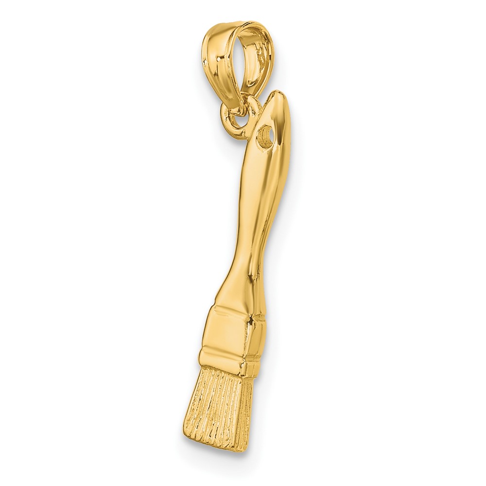14K 3-D Paint Brush Charm (K7189)