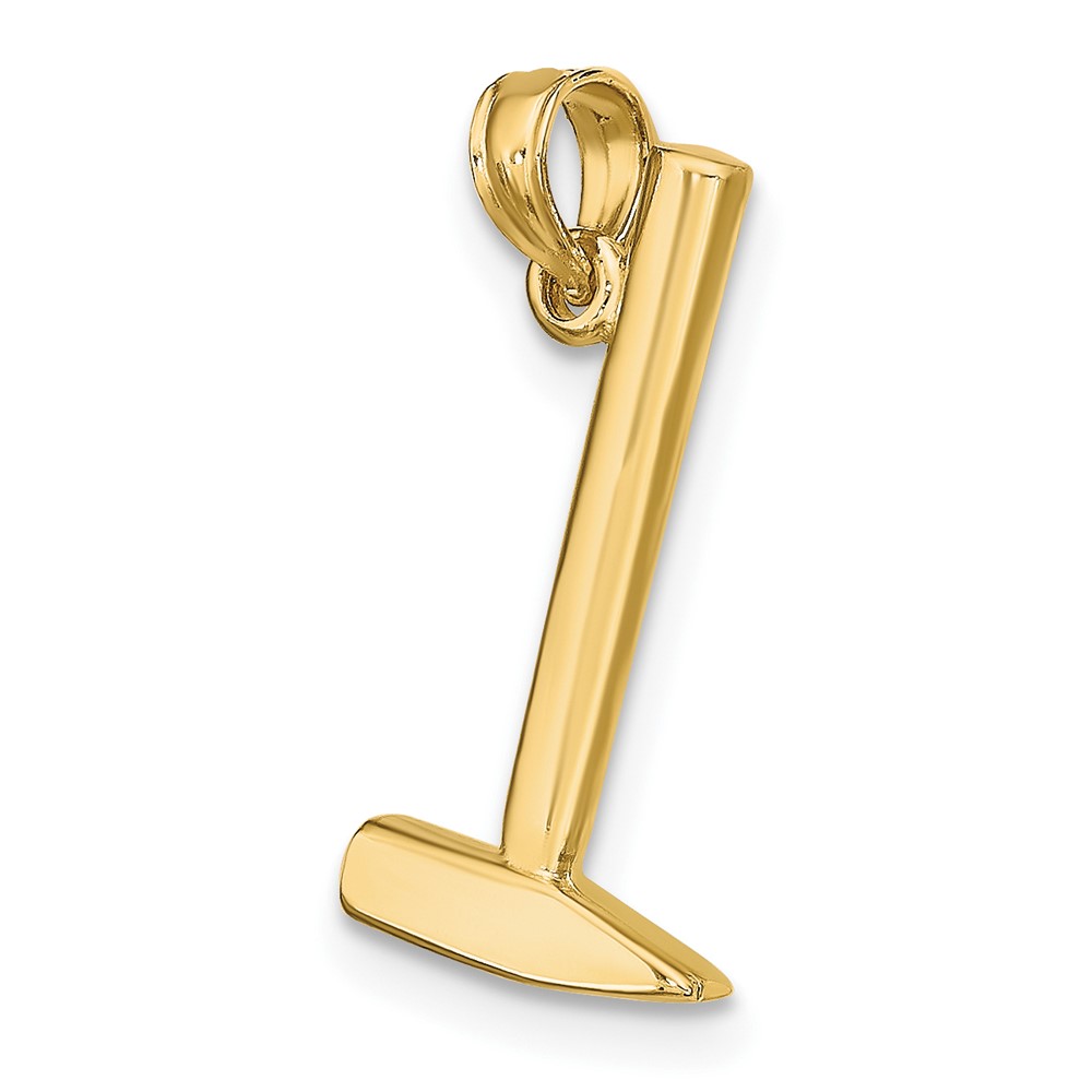 14K 3-D Hammer Charm (K7218)