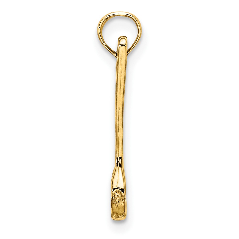 14K 3-D Adjustable Wrench Charm (K7219)