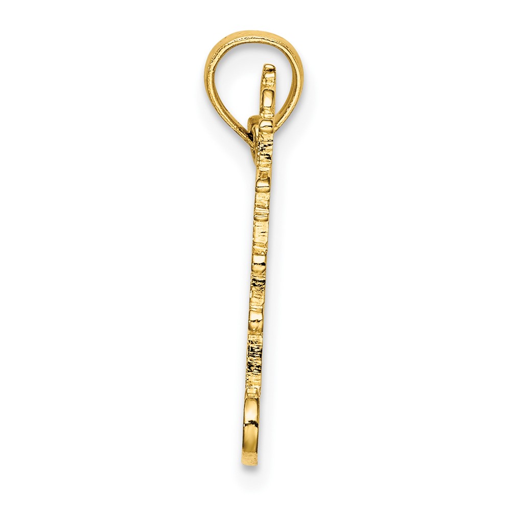 14K Cut-Out Lighthouse w/ Water Charm (K7373)