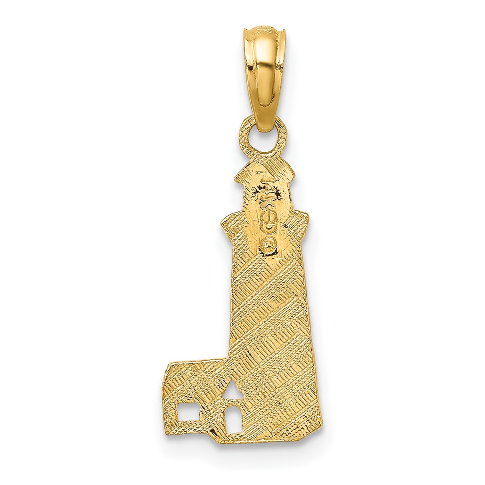 14K Lighthouse Charm (K7380)