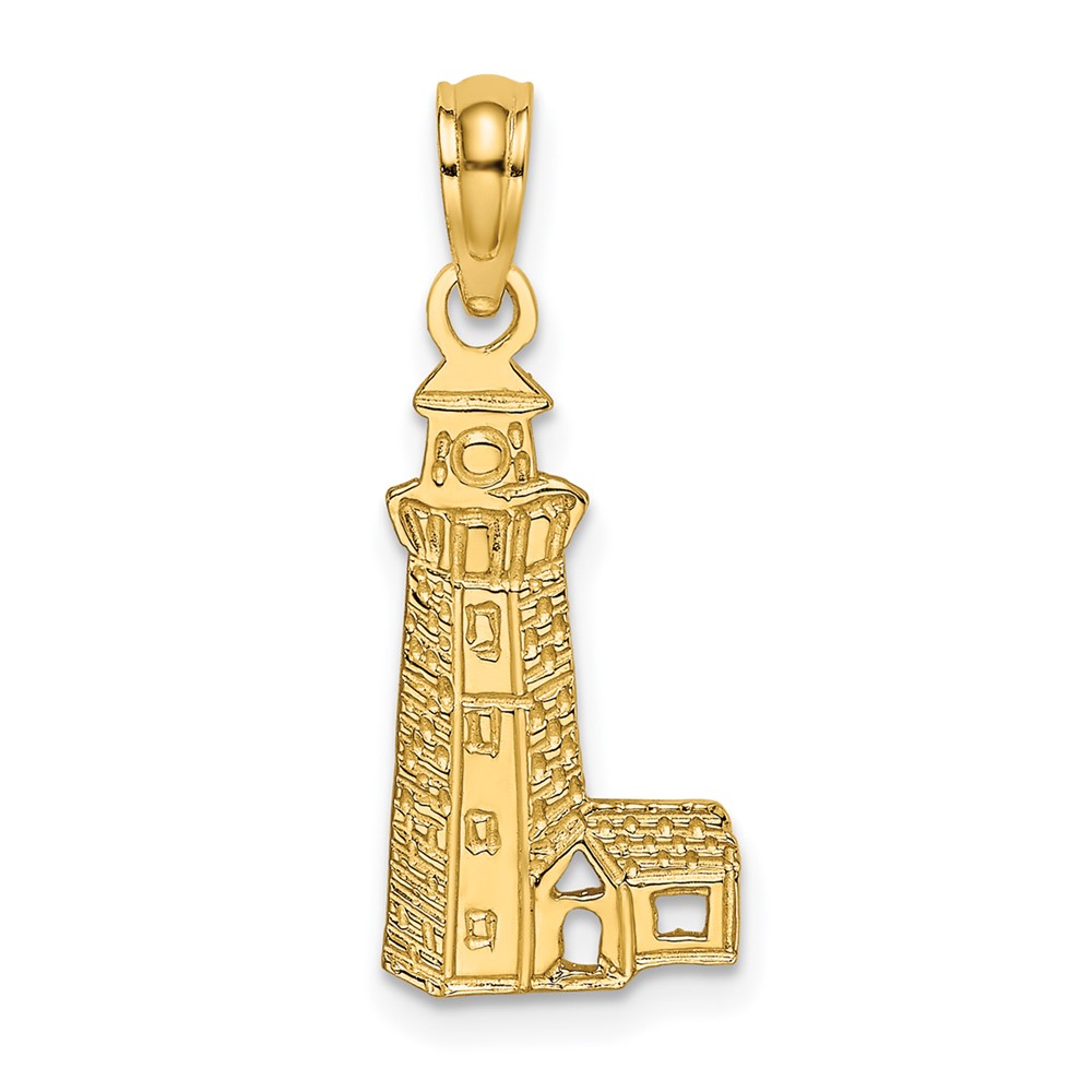 14K Lighthouse Charm (K7380)